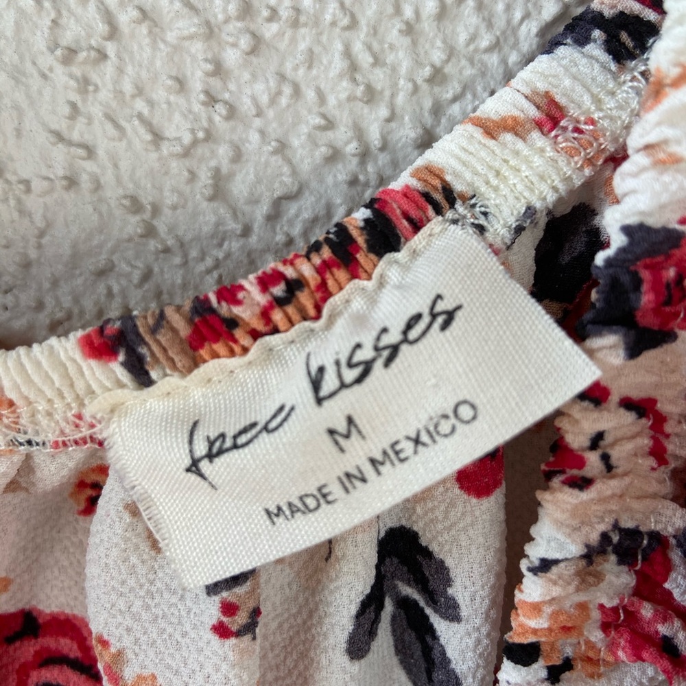 Free Kissed Off The Shoulder Blouse - Picture 3 of 3